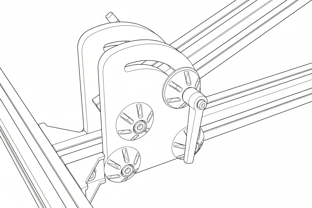 OSSM Mount - Full extrusion kit