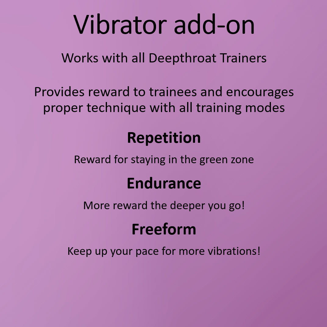 Vibrator Pro Add-on for Deepthroat Trainer